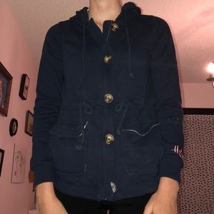 Cozy hooded jacket